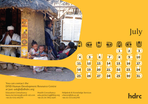 hdrc Calendar 2011